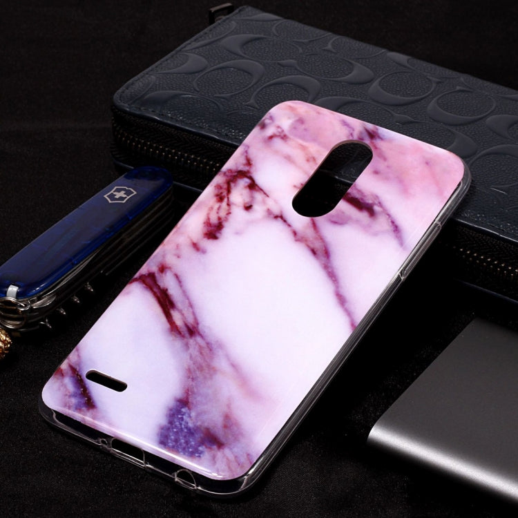 Marble Pattern Soft TPU Case For LG K10 (2018)