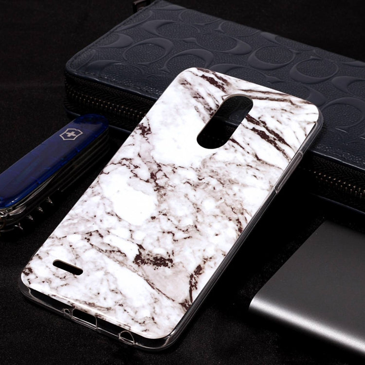 Marble Pattern Soft TPU Case For LG K10 (2018)
