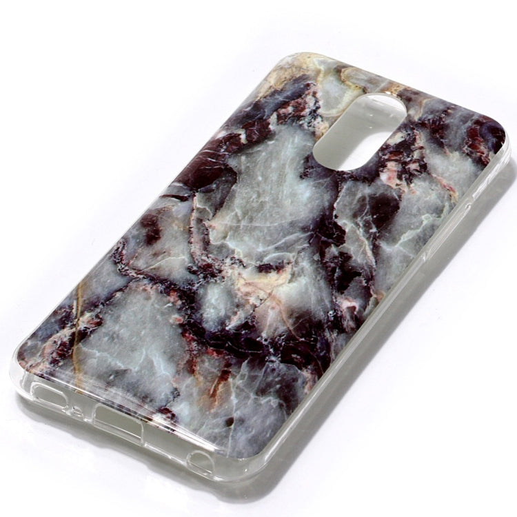Marble Pattern Soft TPU Case For LG Q7