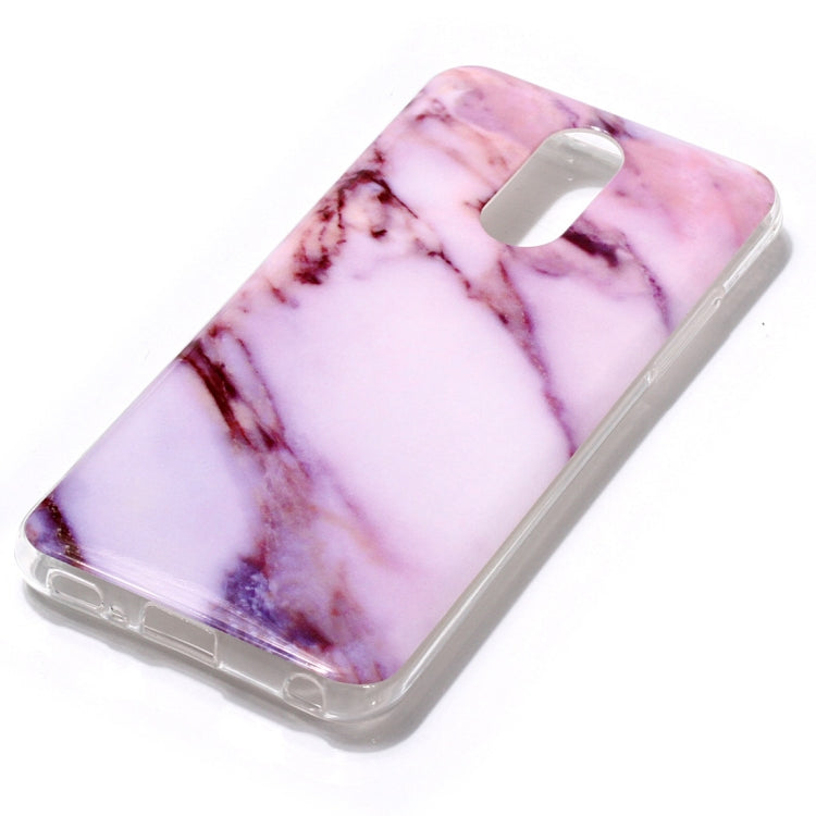 Marble Pattern Soft TPU Case For LG Q7
