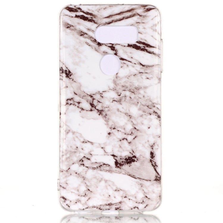 Marble Pattern Soft TPU Case For V35 ThinQ