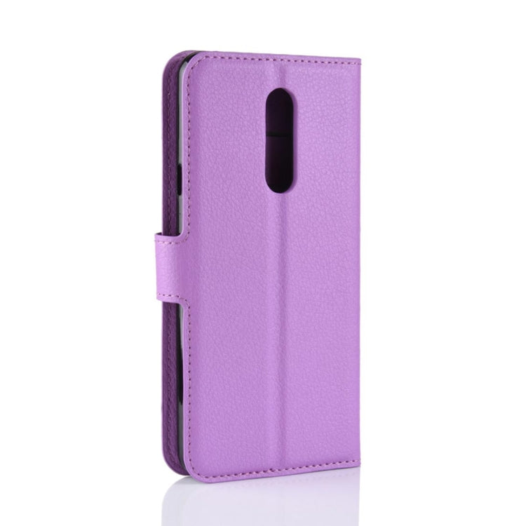 Texture Horizontal Flip Leather PU + TPU Case for LG G7 Fit, with Wallet & Holder & Card Slots