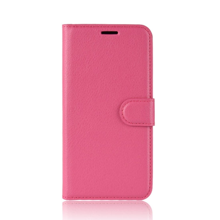 Texture Horizontal Flip Leather PU + TPU Case for LG G7 Fit, with Wallet & Holder & Card Slots