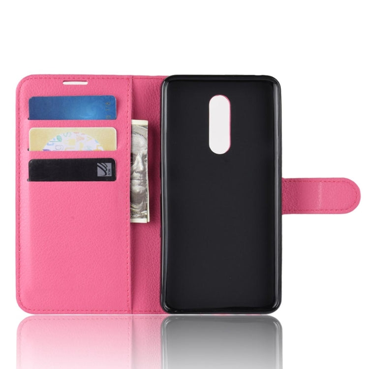 Texture Horizontal Flip Leather PU + TPU Case for LG G7 Fit, with Wallet & Holder & Card Slots