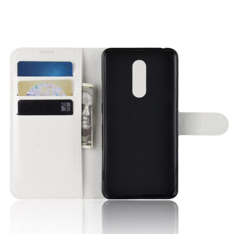 Texture Horizontal Flip Leather PU + TPU Case for LG G7 Fit, with Wallet & Holder & Card Slots