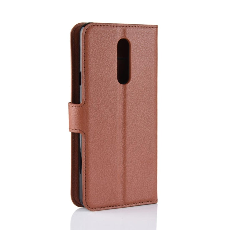 Texture Horizontal Flip Leather PU + TPU Case for LG G7 Fit, with Wallet & Holder & Card Slots