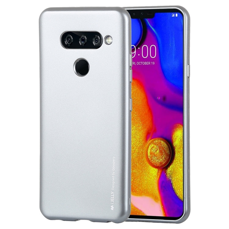 GOOSPERY I JELLY Metal Series Shockproof Soft TPU Case for LG V40 ThinQ