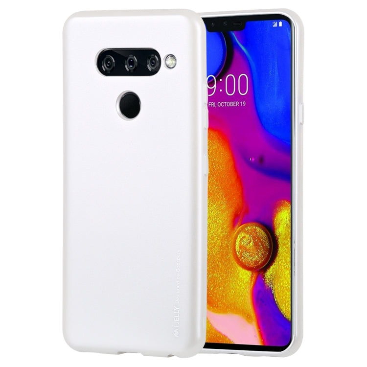 GOOSPERY I JELLY Metal Series Shockproof Soft TPU Case for LG V40 ThinQ