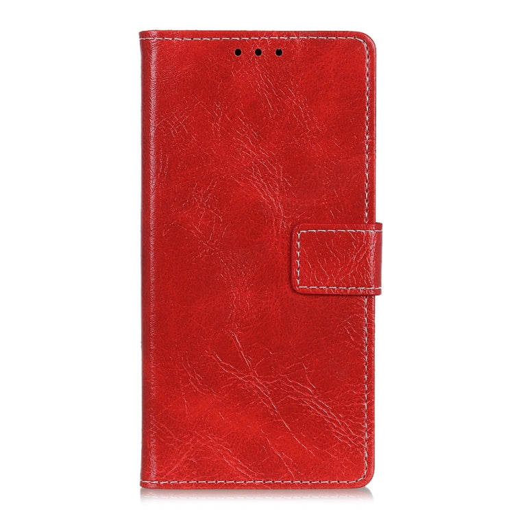 For LG G8 ThinQ Retro Crazy Horse Texture Horizontal Flip Leather Case with Holder & Card Slots & Wallet &   Photo & Environmental PU