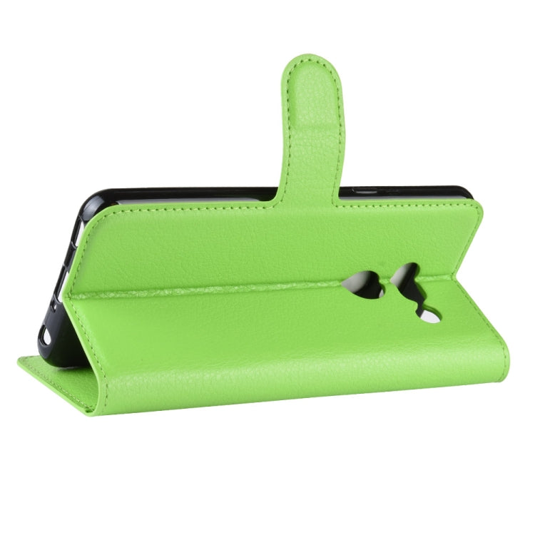 Litchi Texture Horizontal Flip Leather Case for LG G8 ThinQ, with Wallet & Holder & Card Slots