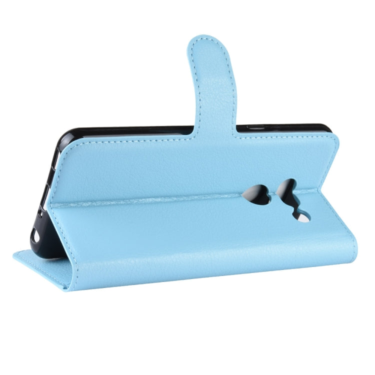 Litchi Texture Horizontal Flip Leather Case for LG G8 ThinQ, with Wallet & Holder & Card Slots