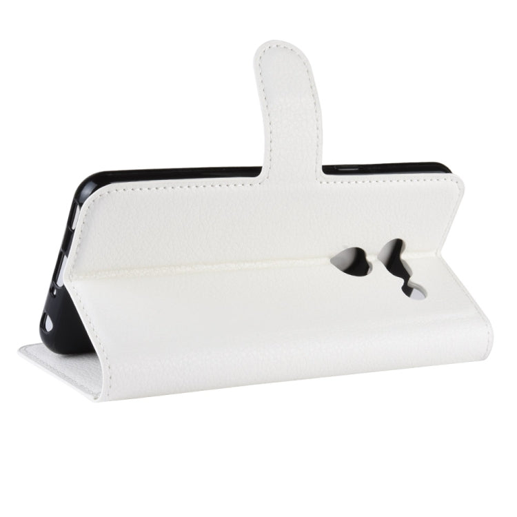 Litchi Texture Horizontal Flip Leather Case for LG G8 ThinQ, with Wallet & Holder & Card Slots