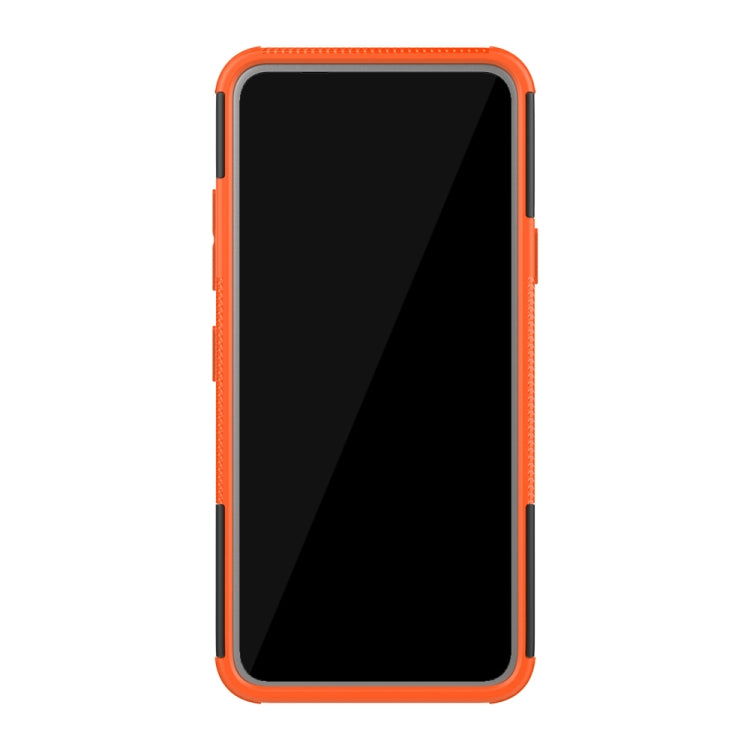 Shockproof  PC + TPU Tire Pattern Case for LG K40, with Holder