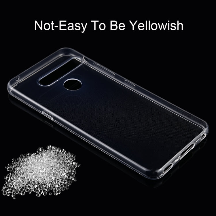 0.75mm Ultrathin Transparent TPU Soft Protective Case for LG G8 ThinQ