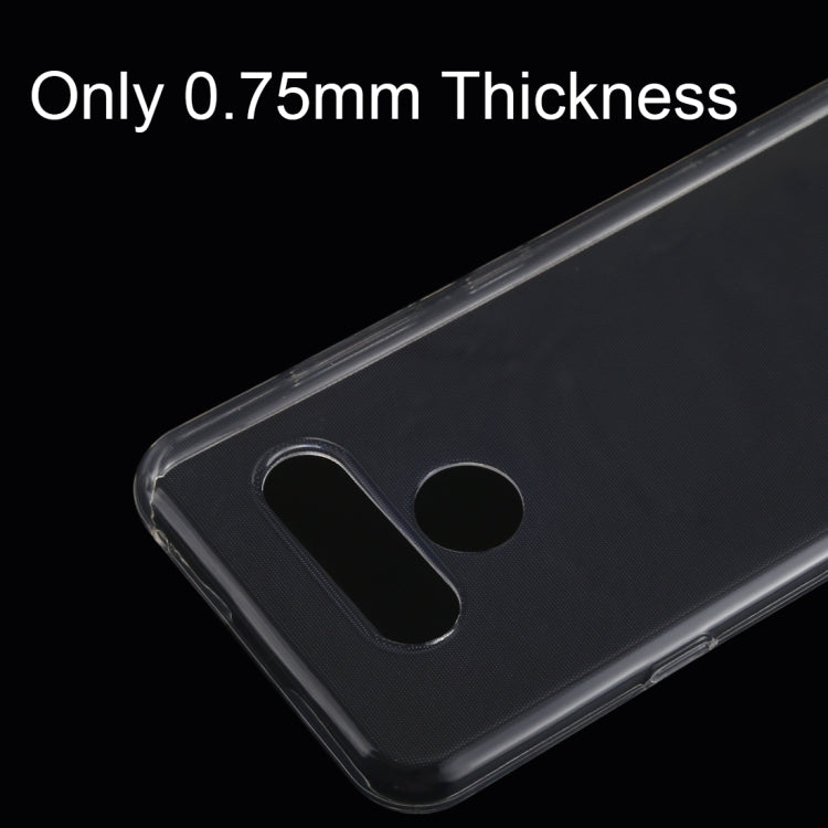 0.75mm Ultrathin Transparent TPU Soft Protective Case for LG K50