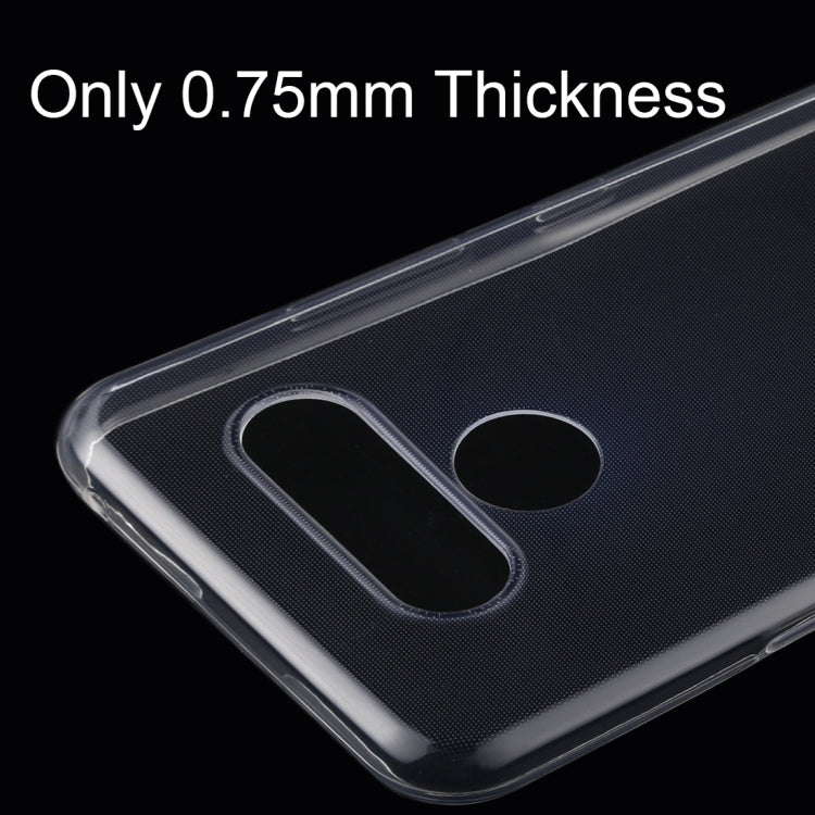 0.75mm Ultrathin Transparent TPU Soft Protective Case for LG K50 / Q60