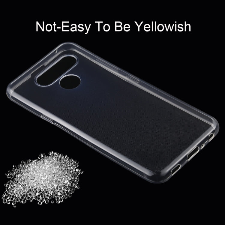 0.75mm Ultrathin Transparent TPU Soft Protective Case for LG K50 / Q60