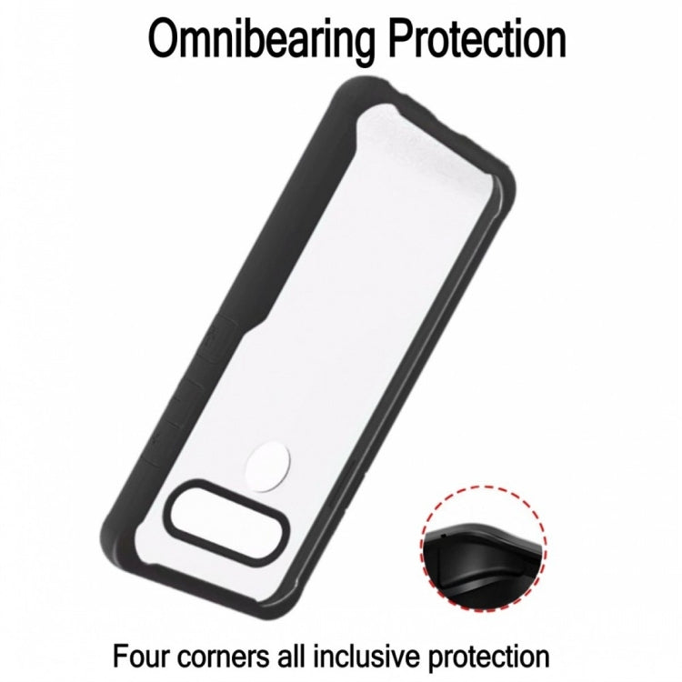 Transparent PC + TPU Full Coverage Shockproof Protective Case for LG V40 ThinQ