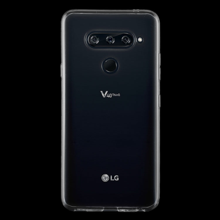 0.75mm Transparent TPU Case for LG V40 ThinQ