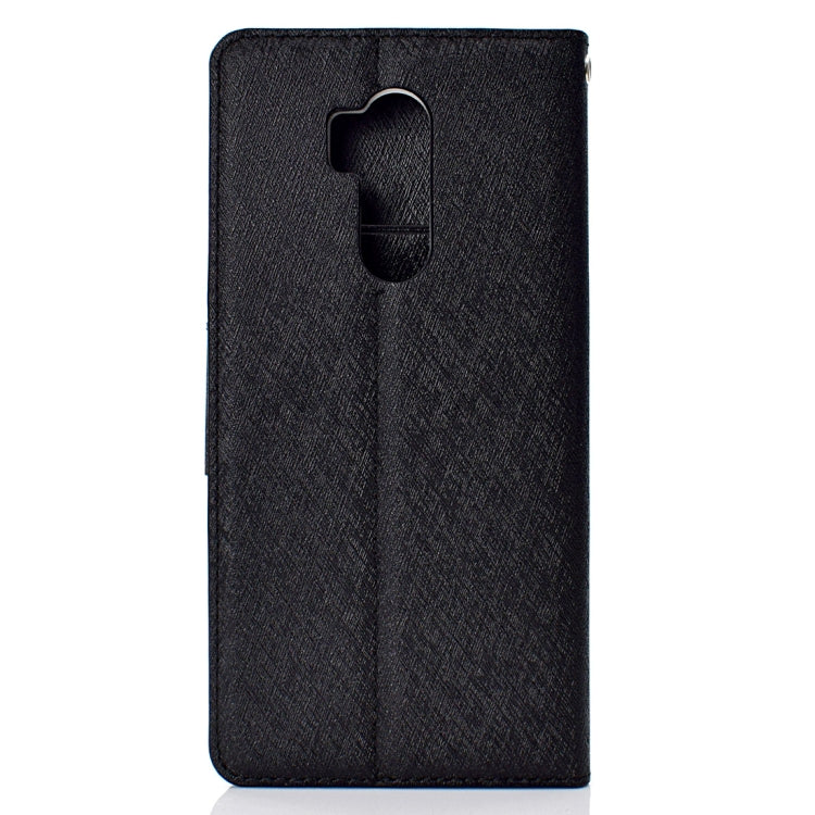 Silk Texture Horizontal Flip Leather Case for LG G7 ThinQ, with Holder & Card slots & Wallet & Photo Frame