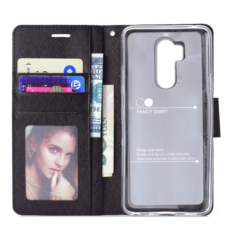 Silk Texture Horizontal Flip Leather Case for LG G7 ThinQ, with Holder & Card slots & Wallet & Photo Frame