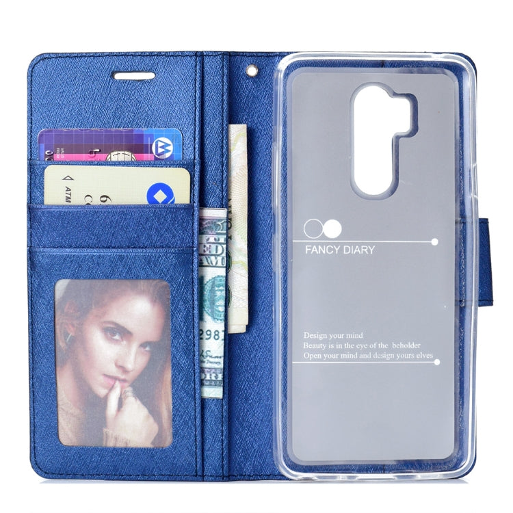 Silk Texture Horizontal Flip Leather Case for LG G7 ThinQ, with Holder & Card slots & Wallet & Photo Frame