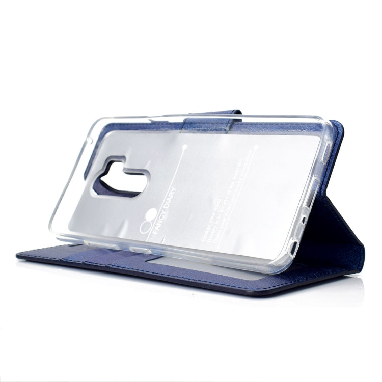 Silk Texture Horizontal Flip Leather Case for LG G7 ThinQ, with Holder & Card slots & Wallet & Photo Frame