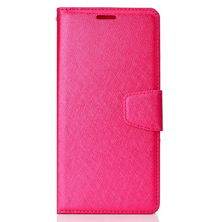 Silk Texture Horizontal Flip Leather Case for LG G7 ThinQ, with Holder & Card slots & Wallet & Photo Frame