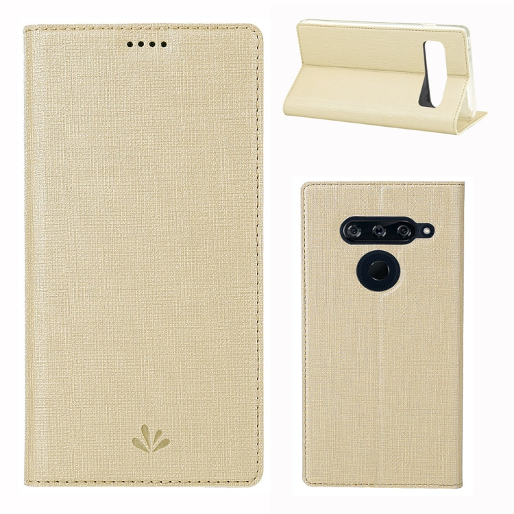 ViLi DMX Multifunctional Horizontal Flip Leather Case for LG V40 ThinQ, with Card Slot & Holder