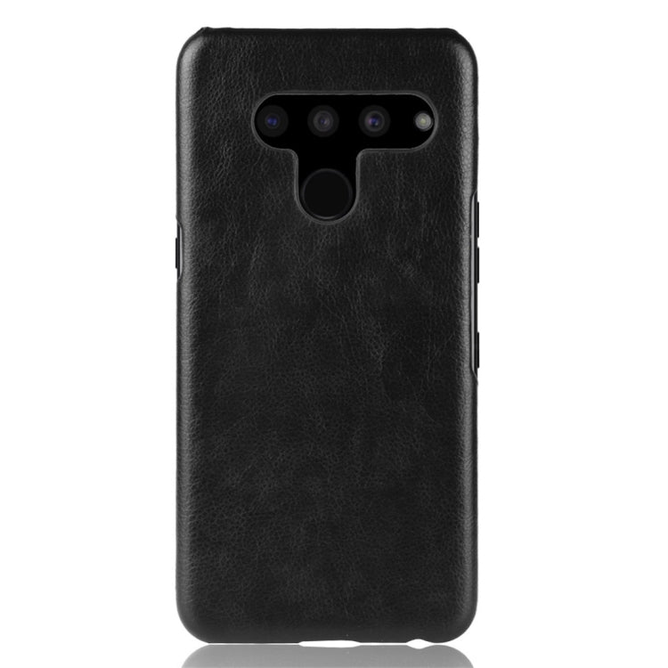 Shockproof Litchi Texture PC + PU Protective Case for LG V50 ThinQ 5G