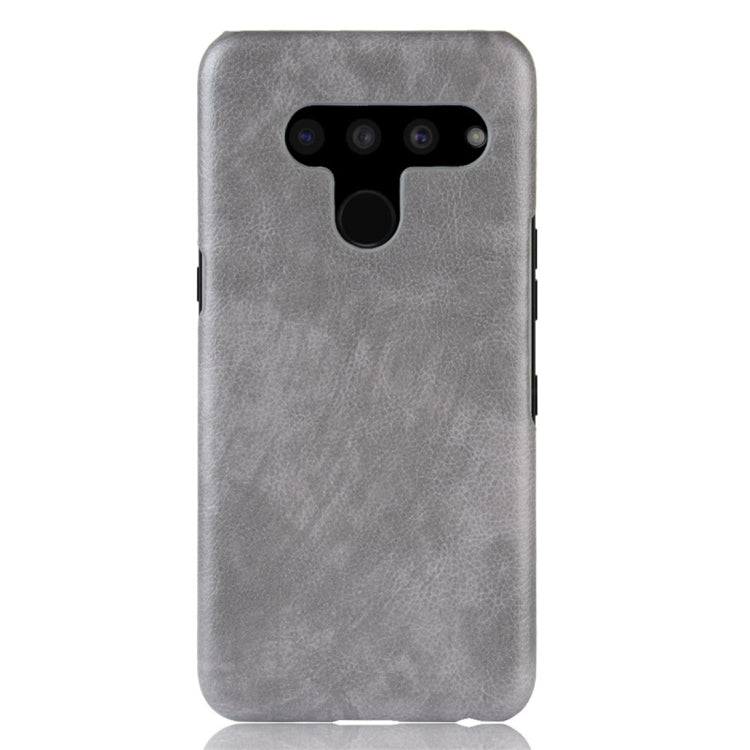 Shockproof Litchi Texture PC + PU Protective Case for LG V50 ThinQ 5G