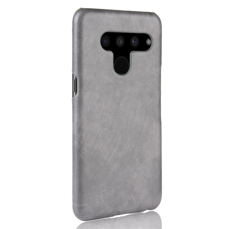 Shockproof Litchi Texture PC + PU Protective Case for LG V50 ThinQ 5G