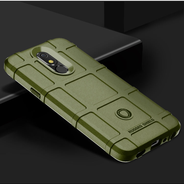 Shockproof Rugged Shield Full Coverage Protective Silicone Case for LG K12+