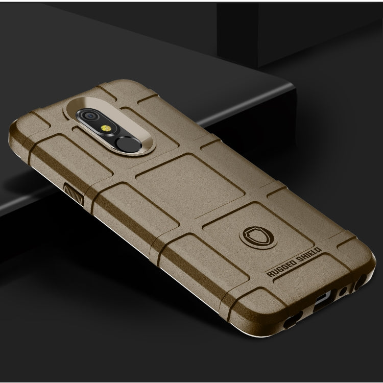 Shockproof Rugged Shield Full Coverage Protective Silicone Case for LG K12+