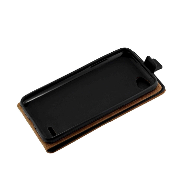 For LG Q6 TPU Business Style Vertical Flip Protective Leather Case with Card Slot