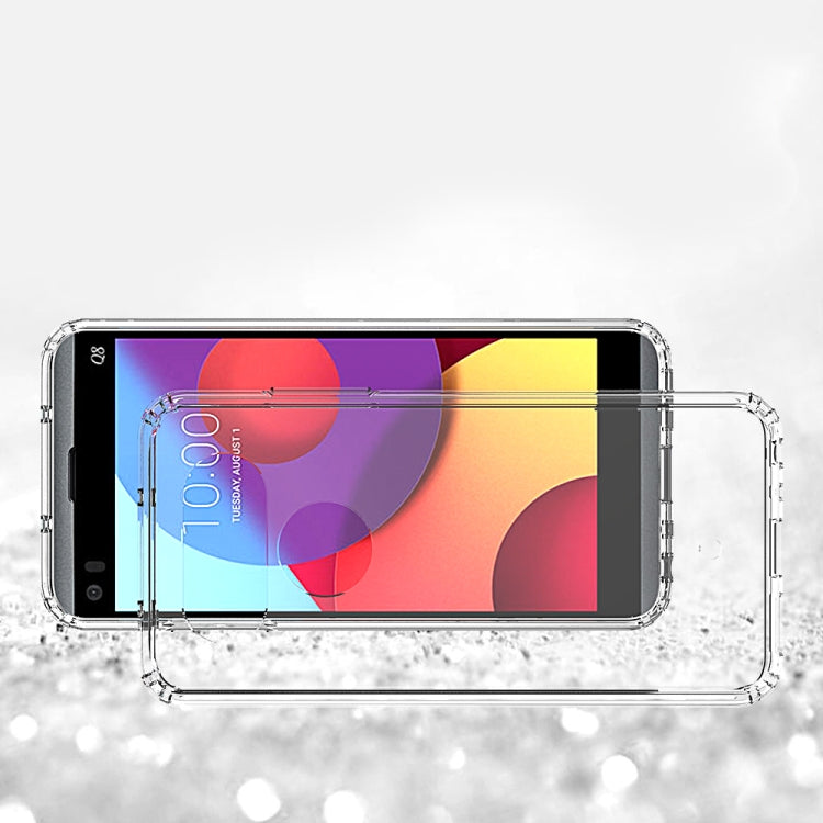 Scratchproof TPU + Acrylic Protective Case for LG Q8