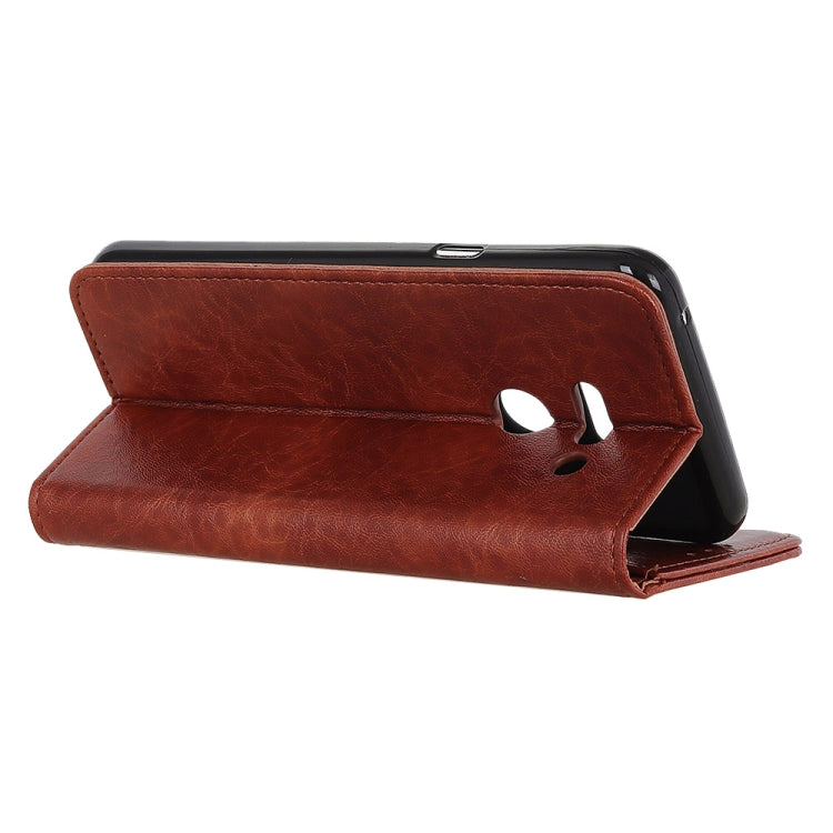 Magnetic Crazy Horse Texture Horizontal Flip Leather Case for LG G8s ThinQ, with Holder & Card Slots & Wallet