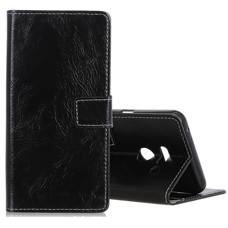 Retro Crazy Horse Texture Horizontal Flip Leather Case for LG G8s ThinQ, with Holder & Card Slots & Photo Frame