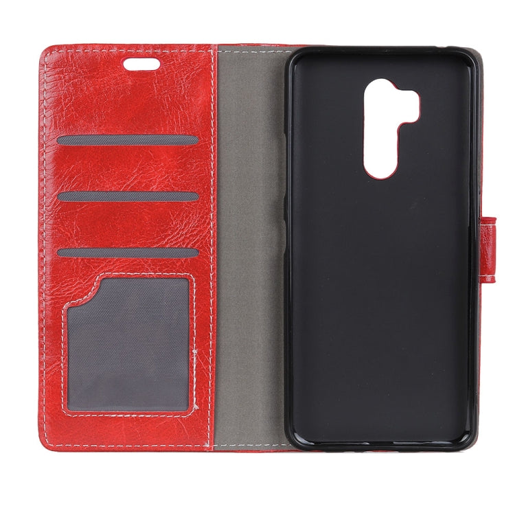 For LG G7 ThinQ Retro Crazy Horse Texture Horizontal Flip Leather Case with Holder & Card Slots & Wallet &   Photo & Environmental PU