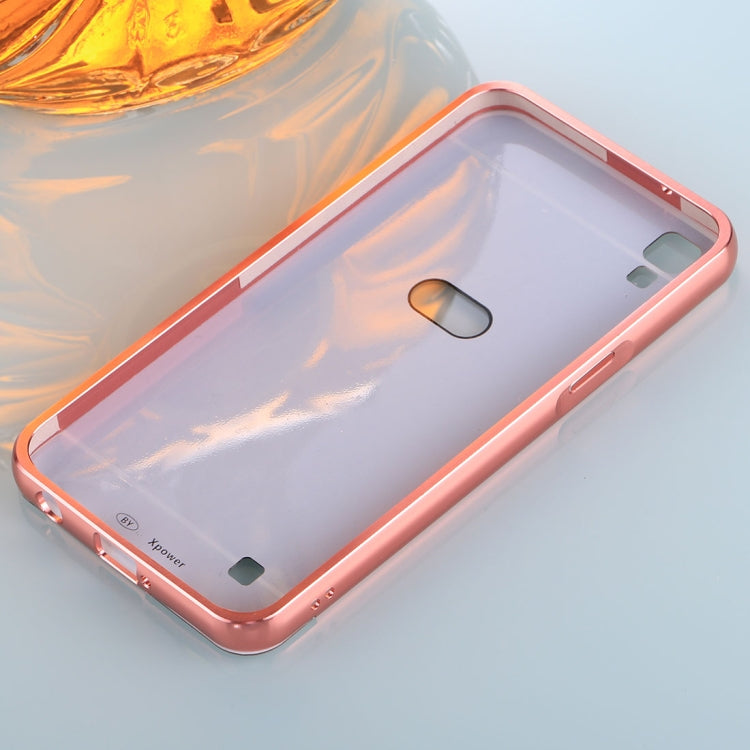 For LG X Power PC Electroplating Mirror Protective Back Cover Case