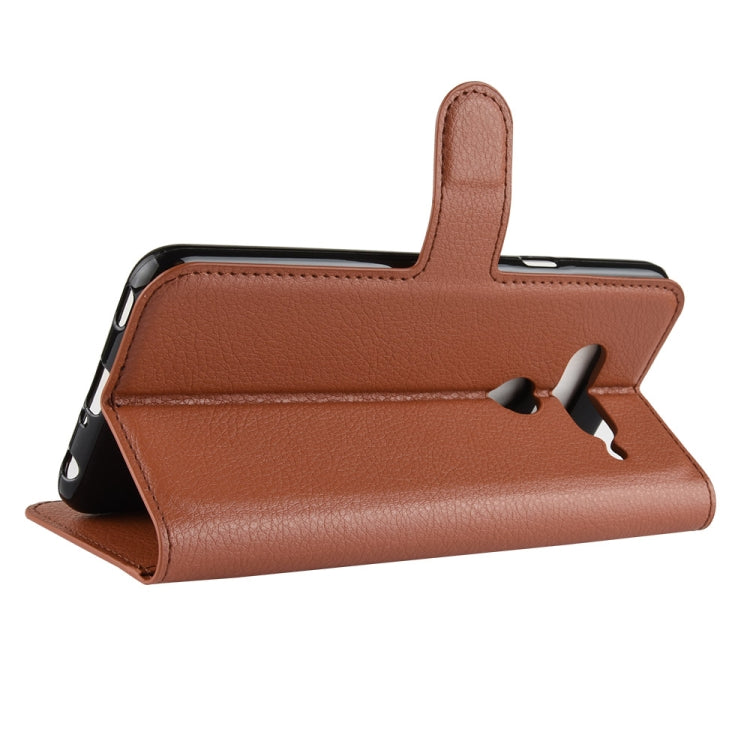 Litchi Texture Horizontal Flip Leather Case for LG V40 ThinQ, with Holder & Card Slots & Wallet