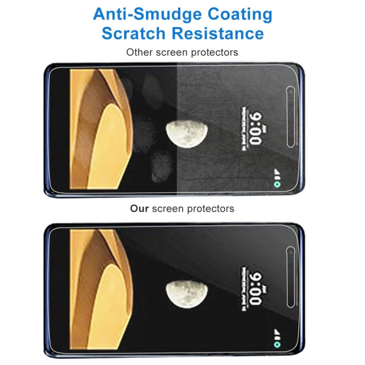 10 PCS 9H 2.5D Tempered Glass Film for LG X max