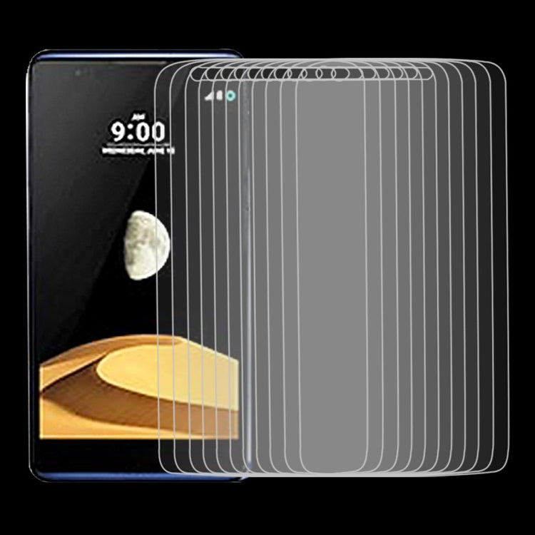 10 PCS 9H 2.5D Tempered Glass Film for LG X max