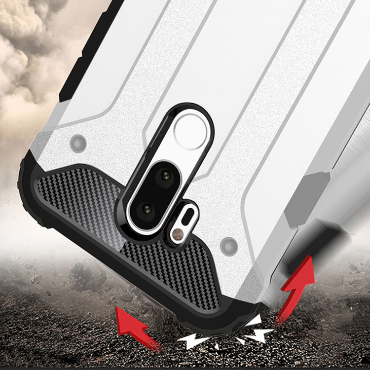 For LG G7 ThinQ Full-body Rugged TPU + PC Combination Back Cover Case