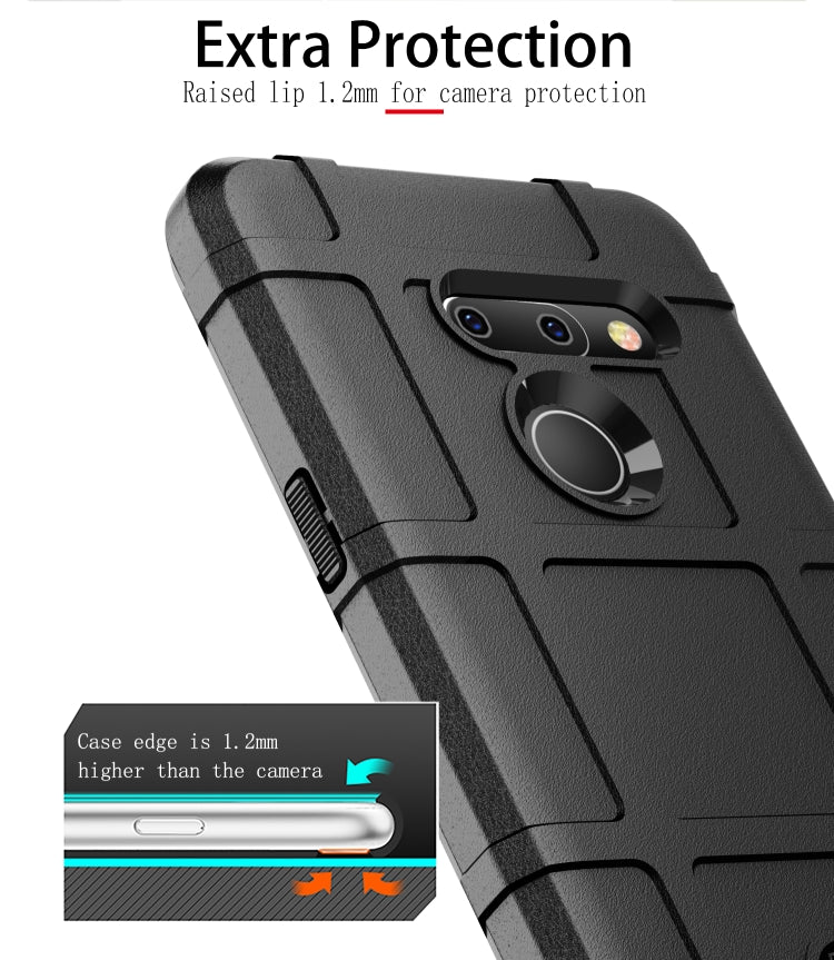 Shockproof Rugged  Shield Full Coverage Protective Silicone Case for LG G8 ThinQ