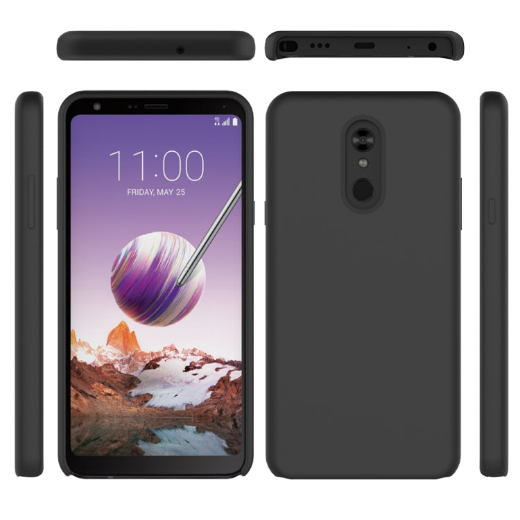Solid Color Liquid Silicone Dropproof Protective Case for LG Q Stylo 5