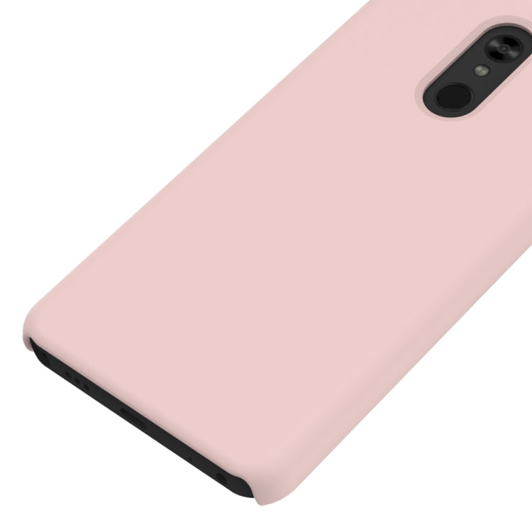 Solid Color Liquid Silicone Dropproof Protective Case for LG Q Stylo 5