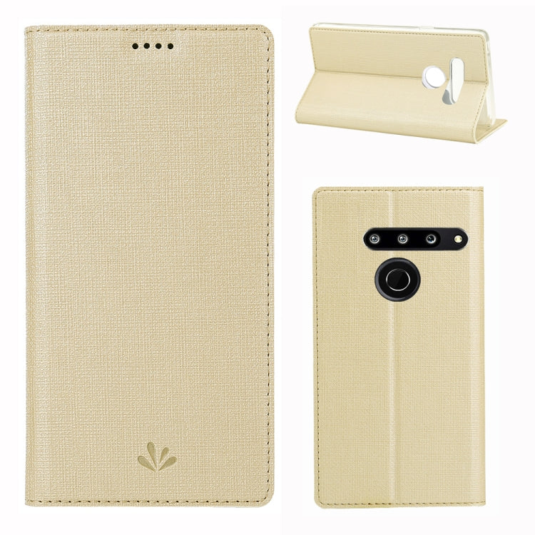 ViLi Texture PU Leather Case for LG G8 ThinQ ,with Holder & Card Slots & Wallet