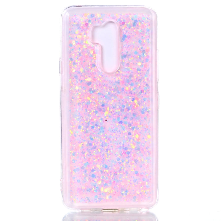 Colorful Glitter Powder Style Protective Soft Cover for LG G7 ThinQ