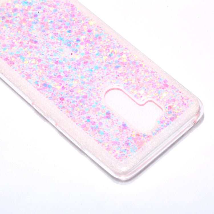 Colorful Glitter Powder Style Protective Soft Cover for LG G7 ThinQ
